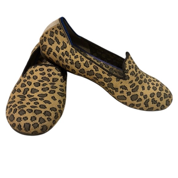 Rothy's Other - ROTHY'S "The Loafer"‎ Mocha Spot Leopard PrintLoafers kids K2